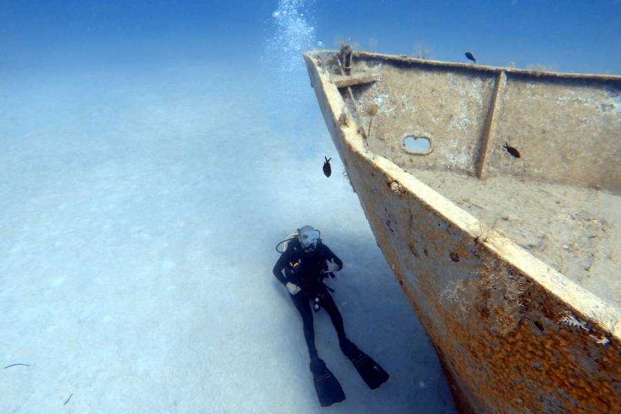 Diving at Cyprus